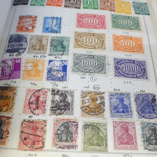 2071 - Two albums of world stamps