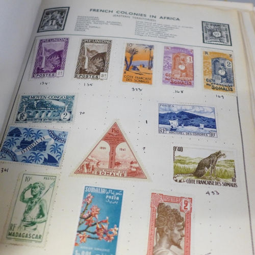 2071 - Two albums of world stamps