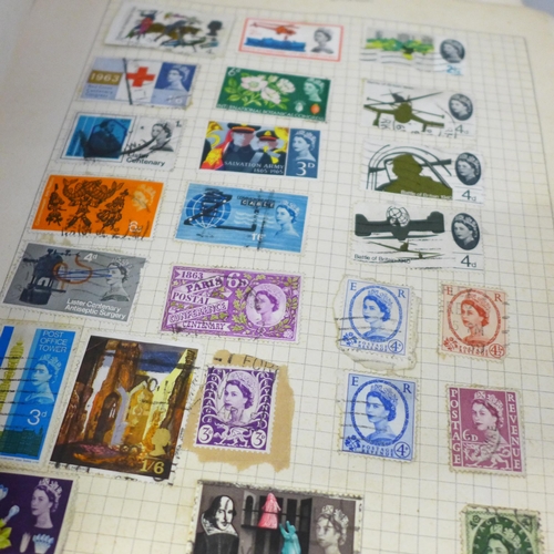 2071 - Two albums of world stamps