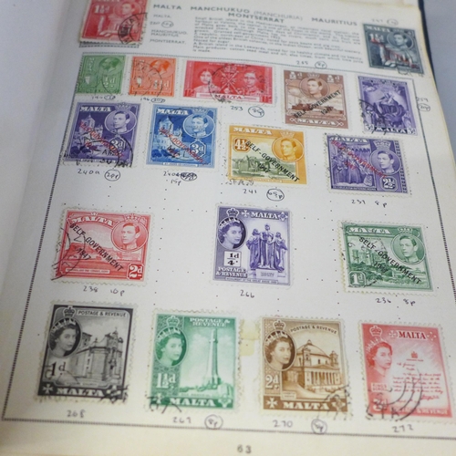 2071 - Two albums of world stamps