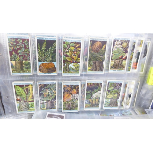 2088 - A large box of cigarette cards, Wills, John Player, Churchman, etc.