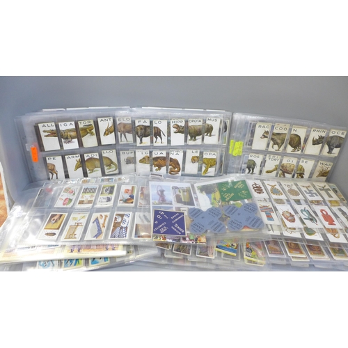 2088 - A large box of cigarette cards, Wills, John Player, Churchman, etc.