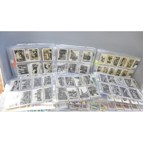 2088 - A large box of cigarette cards, Wills, John Player, Churchman, etc.