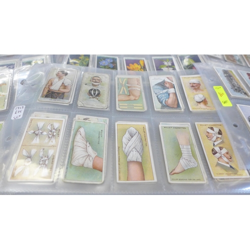 2088 - A large box of cigarette cards, Wills, John Player, Churchman, etc.