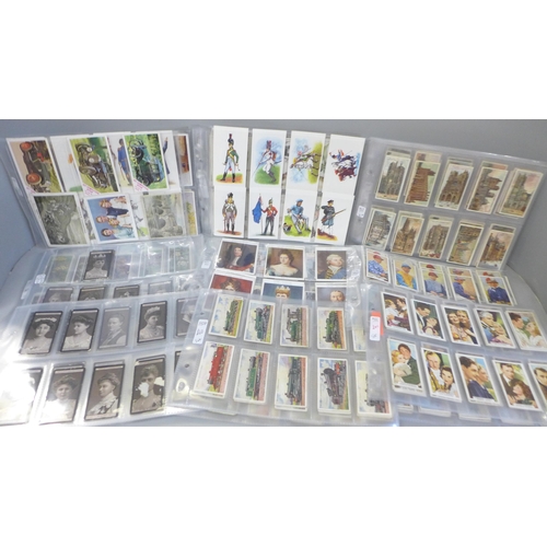 2088 - A large box of cigarette cards, Wills, John Player, Churchman, etc.