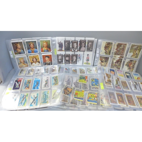 2088 - A large box of cigarette cards, Wills, John Player, Churchman, etc.