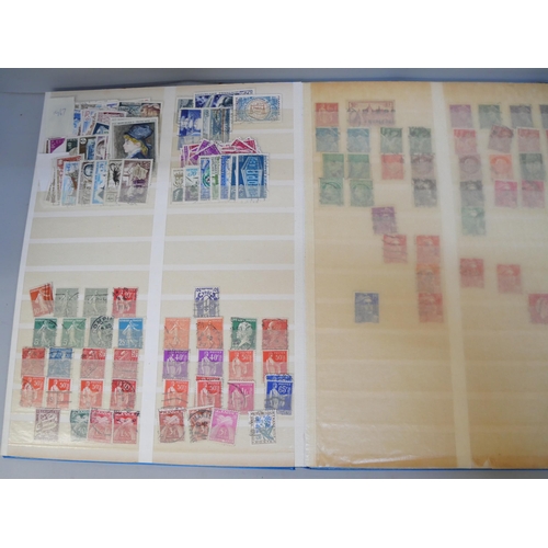 2123 - Stamps; a duplicated stock of French stamps, earlier onwards in stockbook