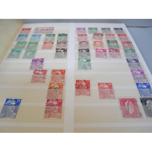 2123 - Stamps; a duplicated stock of French stamps, earlier onwards in stockbook