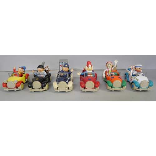 2140 - Six Lledo Toyland Noddy cars including Noddy and PC Plod