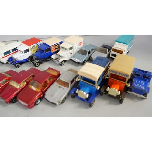 2146 - A collection of Matchbox die-cast model vehicles