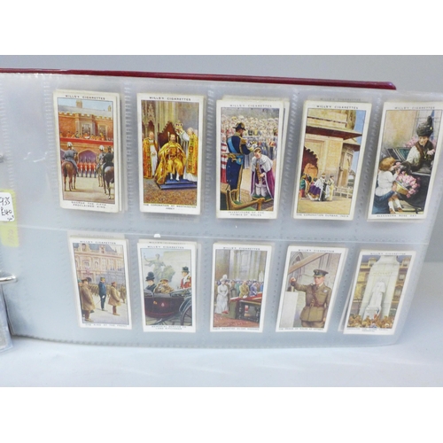 2167 - An album of Wills cigarette cards