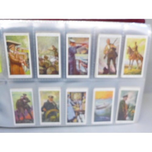 2167 - An album of Wills cigarette cards