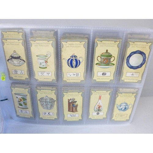 2180F - A collection of football themed and other cigarette cards, various brands