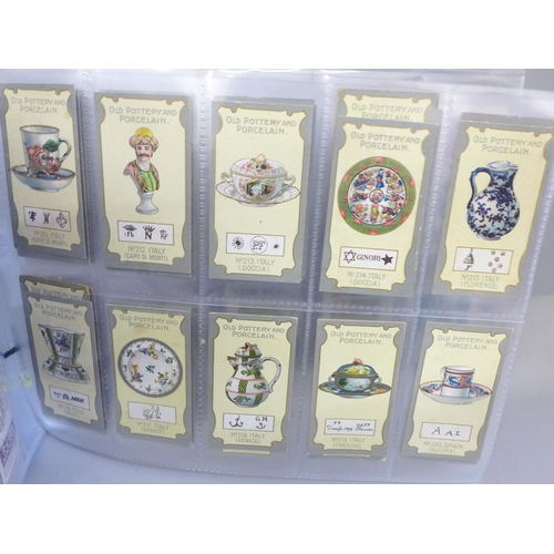 2180F - A collection of football themed and other cigarette cards, various brands