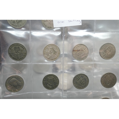 2204 - A collection of coins and bank notes including two 1995 UK brilliant uncirculated coins collection, ... 