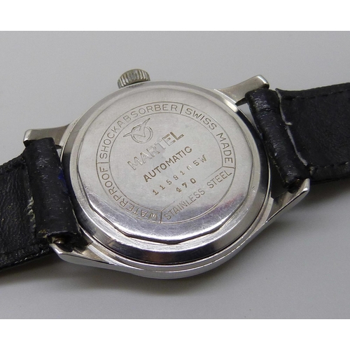 7261 - A Martel automatic wristwatch