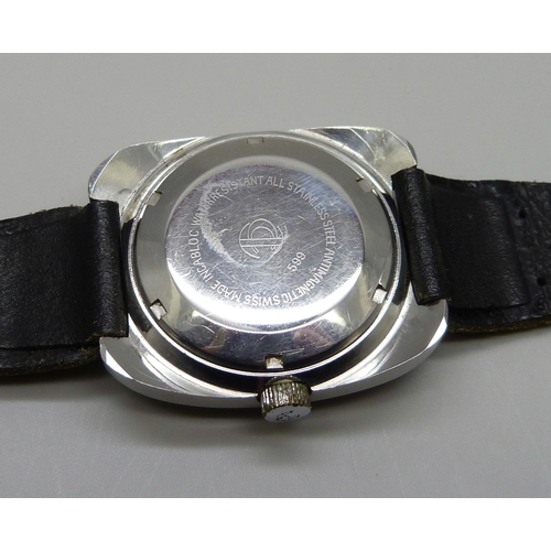 7268 - A Tressa 25 jewels automatic wristwatch circa 1970s