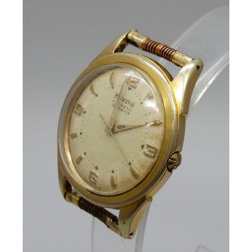 7292 - A Helvetia automatic wristwatch head