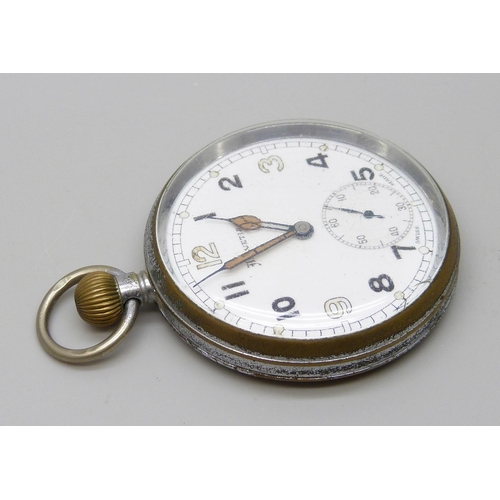 7299 - A Helvetia military pocket watch, PCEW-GS/TP-P52574