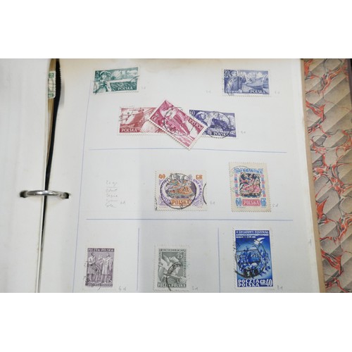 2111 - Six albums of stamps, mid 20th century, Britain, Australia and worldwide