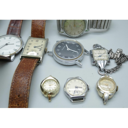 7316 - A collection of mechanical wristwatches