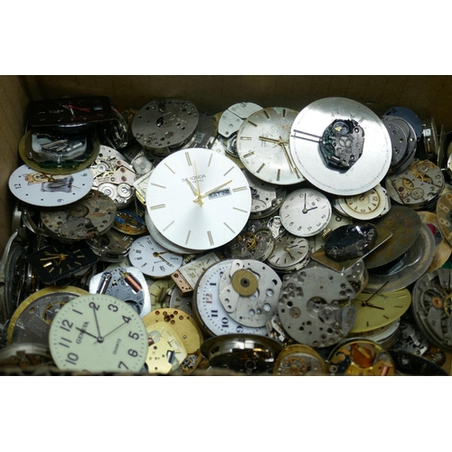 7317 - Wristwatch movements and dials