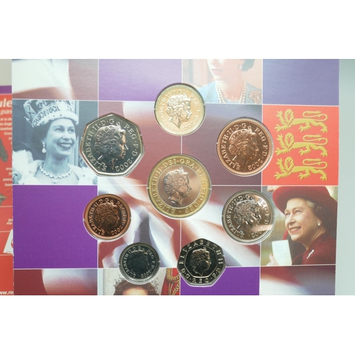 7358 - 2002 UK brilliant uncirculated coin collection by The Royal Mint