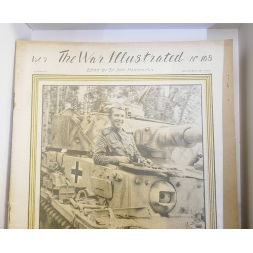 2105 - A collection of The War Illustrated paper magazines (six boxes)