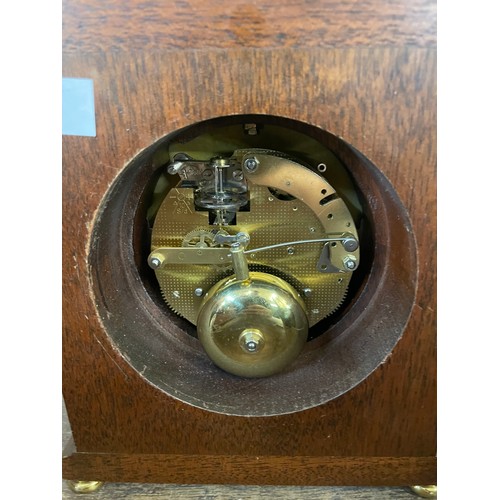 242 - A Cope mahogany bracket clock