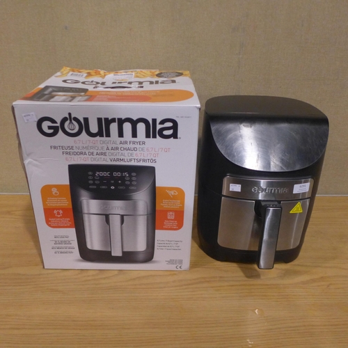 6291 - Gourmia Air Fryer 7Qt Eu  - This lot requires a UK adapter (343-57) *This lot is subject to Vat