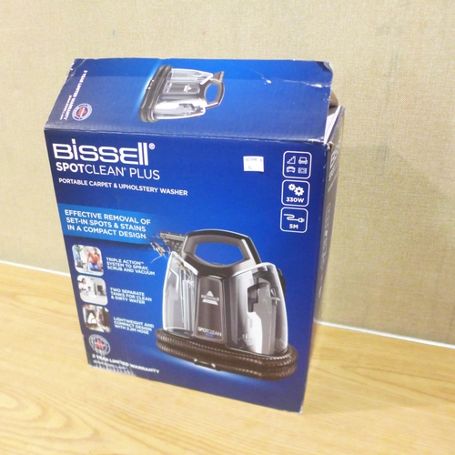 6293 - Bissell Spotclean Plus Carpet Cleaner - This lot requires a UK adapter  (343-54) *This lot is subjec... 