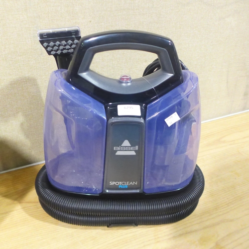 6295 - Bissell Spotclean Plus Carpet Cleaner  - This lot requires a UK adapter  (343-53) *This lot is subje... 