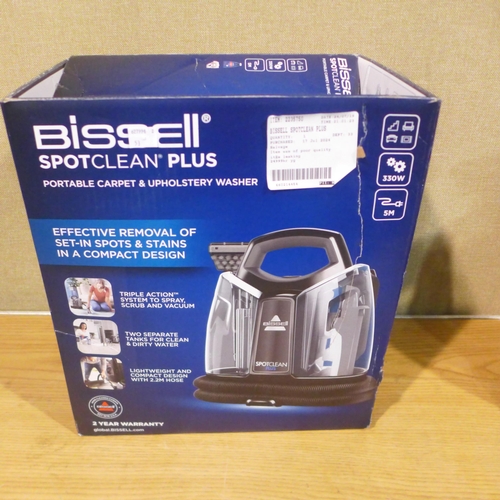 6295 - Bissell Spotclean Plus Carpet Cleaner  - This lot requires a UK adapter  (343-53) *This lot is subje... 