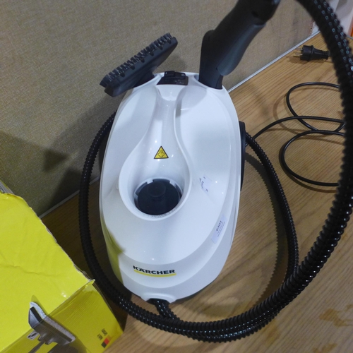 6301 - Karcher Steam Cleaner Sc3  - This lot requires a UK adapter (343-36) *This lot is subject to Vat