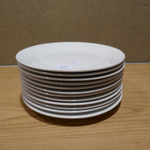 6079 - Eaton Dining Dinner Plates, 10.5 /26.5Cm  (340-172/902) *This lot is subject to Vat