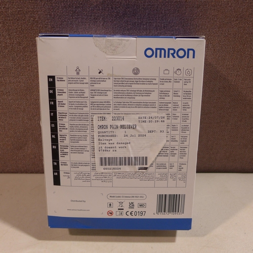 6067 - Omron Pain Reliever (343-62) *This lot is subject to Vat