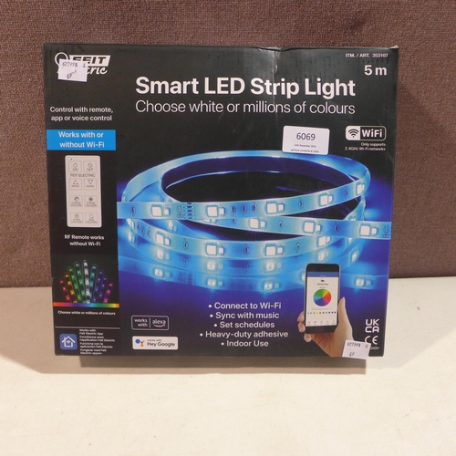 6069 - Feit Smart Led Strip Lights   (343-69) *This lot is subject to Vat