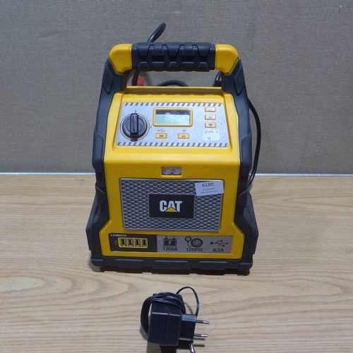 6180 - Cat Jump Starter 1200 Amp - This lot requires a UK adapter (343-96) *This lot is subject to Vat