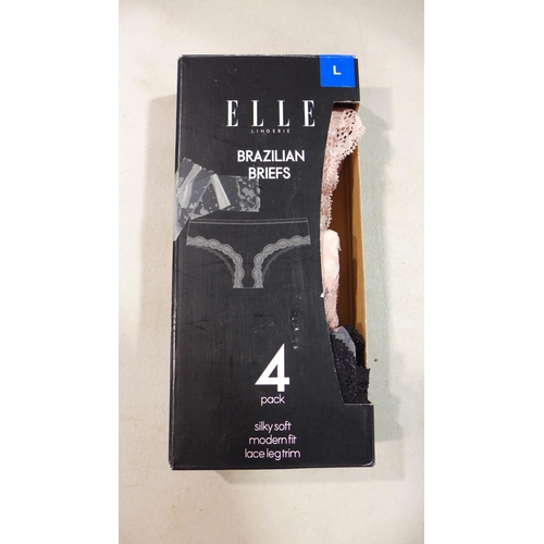 6323 - Elle Brazilian Briefs, mainly boxed. Various colours and sizes (343) *This lot is subject to Vat