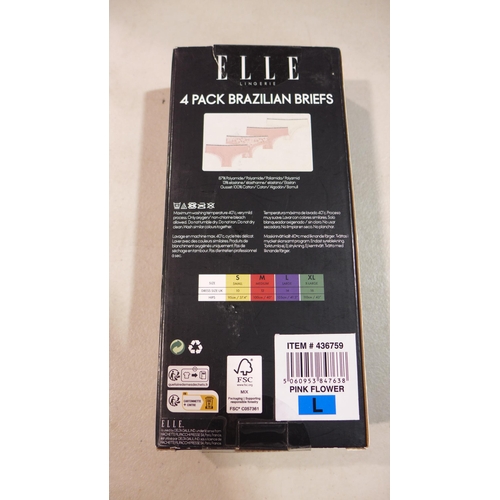 6323 - Elle Brazilian Briefs, mainly boxed. Various colours and sizes (343) *This lot is subject to Vat