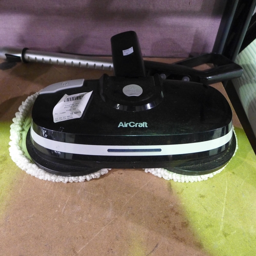 6331 - Powerglide Floor Cleaner and a Bosch Grasstrimmer (Both Damaged)  - This lot requires UK adapters   ... 