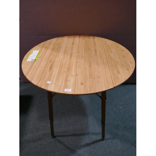 6150 - Zempire Round Camping Table  (348-19) *This lot is subject to Vat