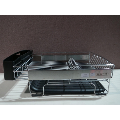 6127 - Sabatier  Expandable Dishrack (348-25) *This lot is subject to Vat