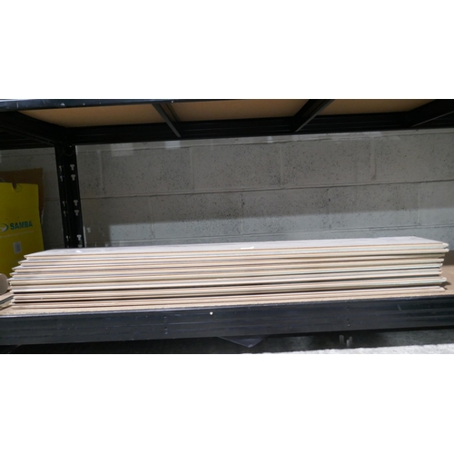 6130 - Grey Walnut Laminate Flooring (348-204) *This lot is subject to Vat