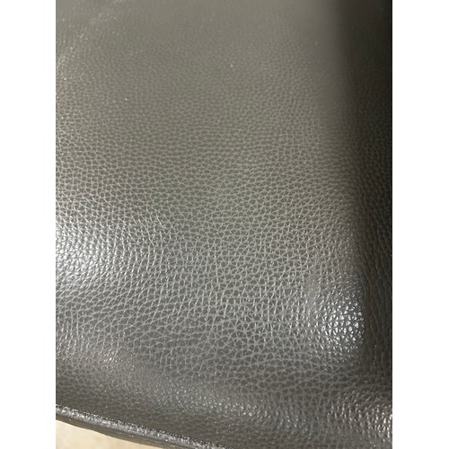 3081 - Grace Grey Leather Power Reclining armchair, Original RRP £499.99 + Vat (4219-17) *This lot is subje... 