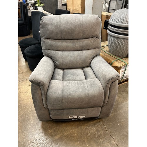 3226 - A Thomasville Felix Fabric Swivel Reclining Chair, Original RRP £316.66 + Vat (4219-5) *This lot is ... 