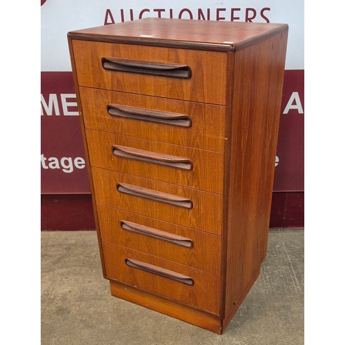 13 - A G-Plan Fresco teak chest of drawers