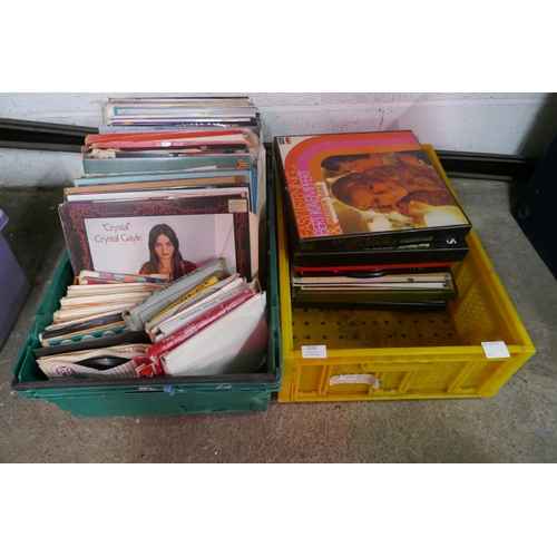 5247 - A large collection of assorted records including 12