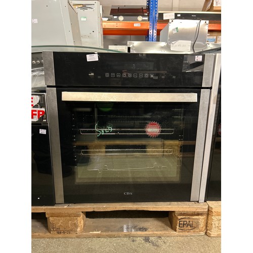 4049 - CDA Single Multi-Function Oven - (Door requires attention) Original RRP £357.50 + Vat *This lot is s... 