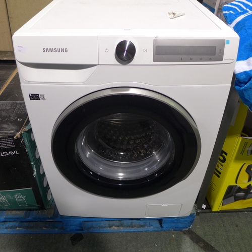 4186 - Samsung Washing Machine 9Kg (Model no: WWT90606CLH)  - This lot requires a UK adapter  (343-244) *Th... 